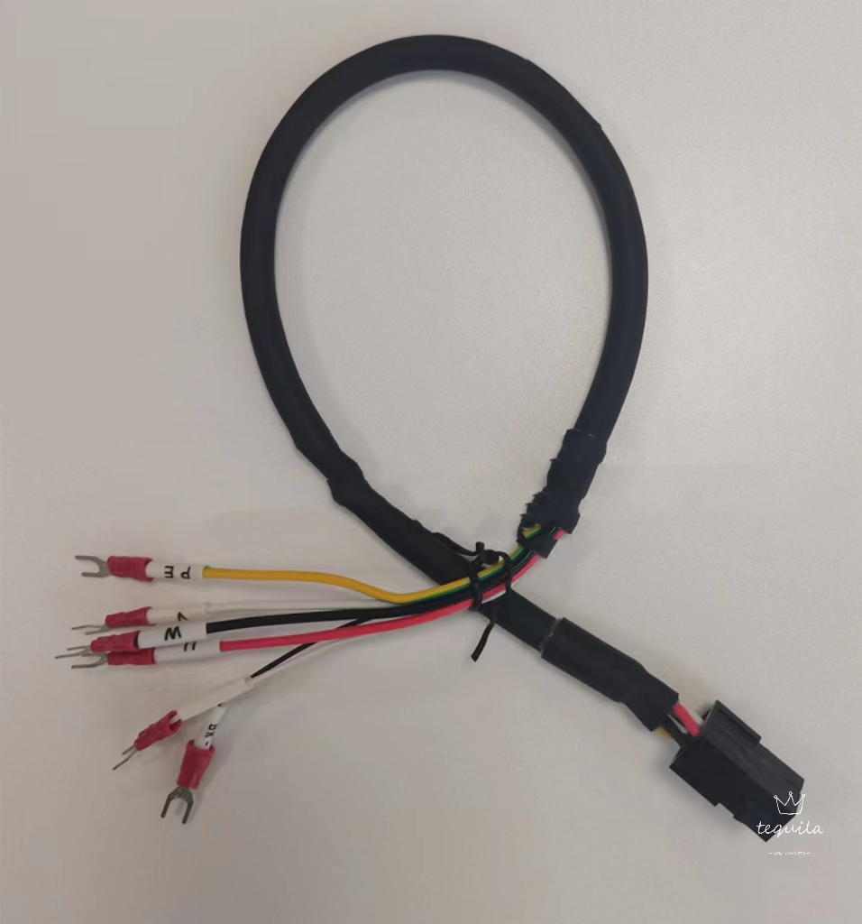 台达B2小功率带刹车动力线